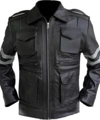 Leon Kennedy Resident Evil 4 Jacket Cosplay – Taj Jacket Maker