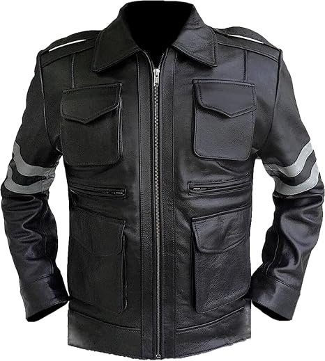 Leon Kennedy Resident Evil 4 Jacket Cosplay – Taj Jacket Maker